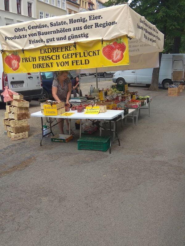 Frische Eier, Gemüse und Obst - Görlitz