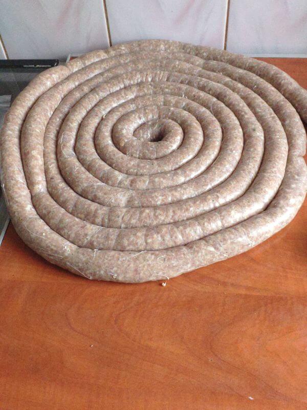 Görlitz Wochenmarkt - selbstgemachte Produkte - Wurst