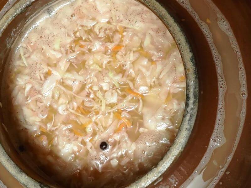 Görlitzer Wochenmarkt - hausgemachte Produkte - Sauerkraut