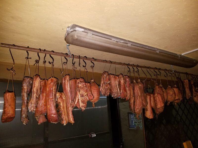 Görlitzer Wochenmarkt - selbstgemachte Produkte - Schinken